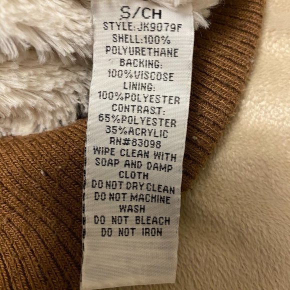 Ci Sono Hooded Cropped Faux Leather Jacket - Picture 15 of 16